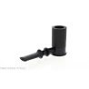 B13 limited edition Tsuge Spider pipe in sandblasted black briar reverse calabash concept - Bentley Pipes