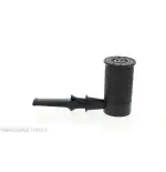 Pipa Tsuge Spider B13 en concepto de calabaza inversa de brezo negro pulido con chorro de arena - Pipas de Tabaco