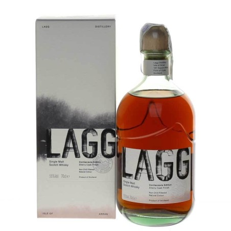 Lagg Corriecravie Heavily peated Sherry cask finish Vol.55% Cl.70 - Distillati