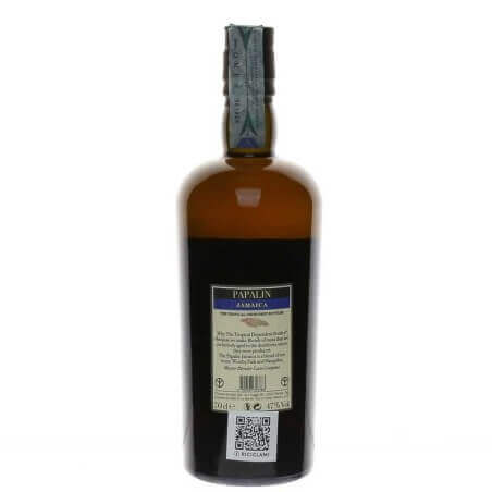 Papalin 7yo finest blend of old rums By Velier Vol.47% Cl.70