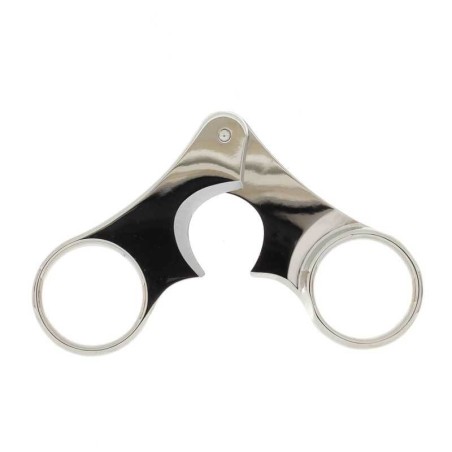 Forbice per sigari bilama in carbonio nichelato forgiato Nabucco by Fox Knives - Accessori Per Sigari
