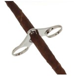 Nabucco-Zigarrenschere mit doppelter Klinge aus geschmiedetem, vernickeltem Carbon von Fox Knives - Zubehör Cigar