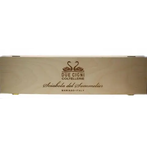 Sciabola del sommelier lama PTFE inox nero Due Cigni - Accessori Per Vino & Liquori e Bicchieri