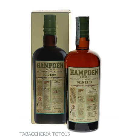 Hampden Estate Velier LROK 2010 Jamaica rum Vol.47% Cl.70 Hampden Estate Distillery Ron