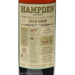 Hampden Estate Velier LROK 2010 Jamaica rum Vol.47% Cl.70 Hampden Estate Distillery Rhum