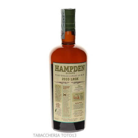Hampden Estate Velier LROK 2010 Jamaica rum Vol.47% Cl.70 Hampden Estate Distillery Ron