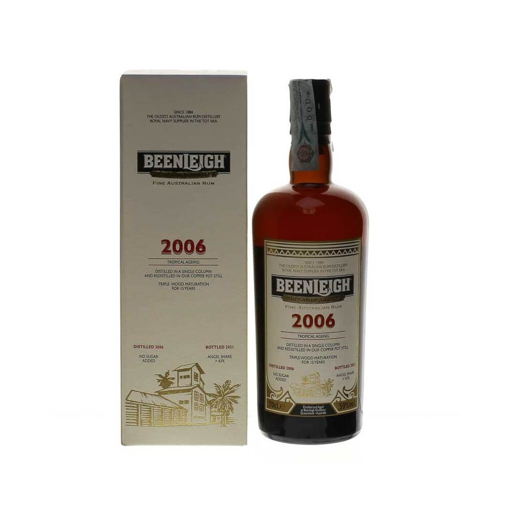 Beenleigh 2006 rum tropical ageing Vol.59% Cl.70