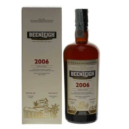 Beenleigh 2006 rum tropical ageing Vol.59% Cl.70 Beenleigh Rum Distillery Rhum Rhum