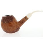 Viprati Collection gebogene Brandy-Pfeife aus natürlichem Dornbusch - Viprati Pipe