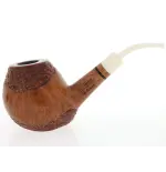 Viprati Collection gebogene Brandy-Pfeife aus natürlichem Dornbusch - Tabakpfeifen