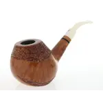 Viprati Collection gebogene Brandy-Pfeife aus natürlichem Dornbusch - Tabakpfeifen