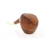 Viprati Collection bent-shaped Brandy pipe in natural briar - Viprati Pipe