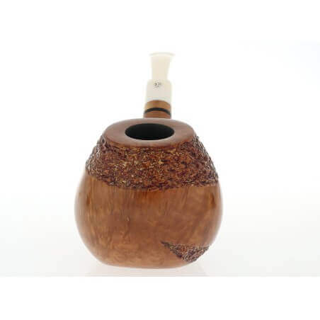 Viprati Collection pipa forma bent Brandy in radica naturale Viprati Pipe Viprati Viprati