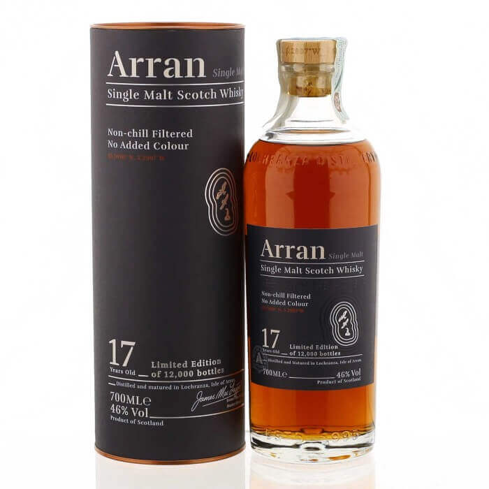 Arran 17 Y.O. limited edition Vol.46% Cl.70 Arran distillery Whisky