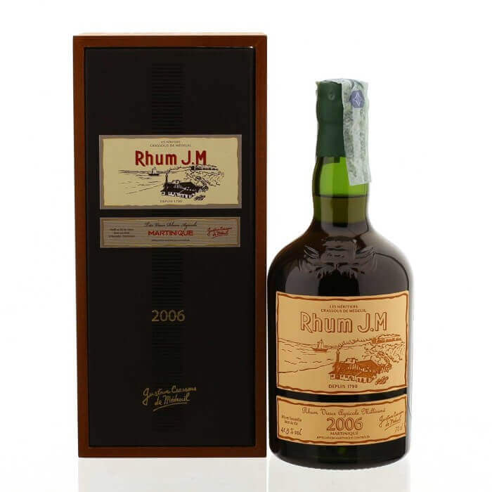 J.M. Rhum Agricole Vieux Millesime' Hors d'age 2006 Vol.41,5% Cl.70 J.M. Distillery Rum