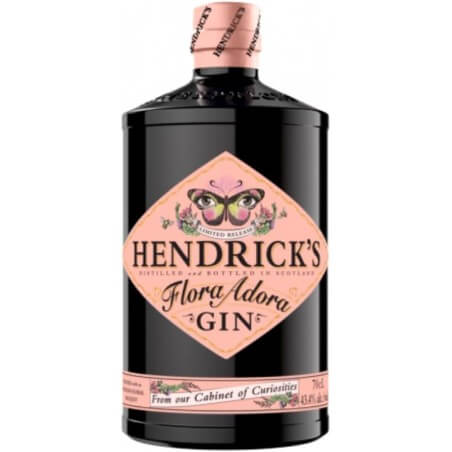 Hendrick's Flora Adora Gin Limited release Vol.43,4% Cl.70 Hendrick's Gin Ginebra
