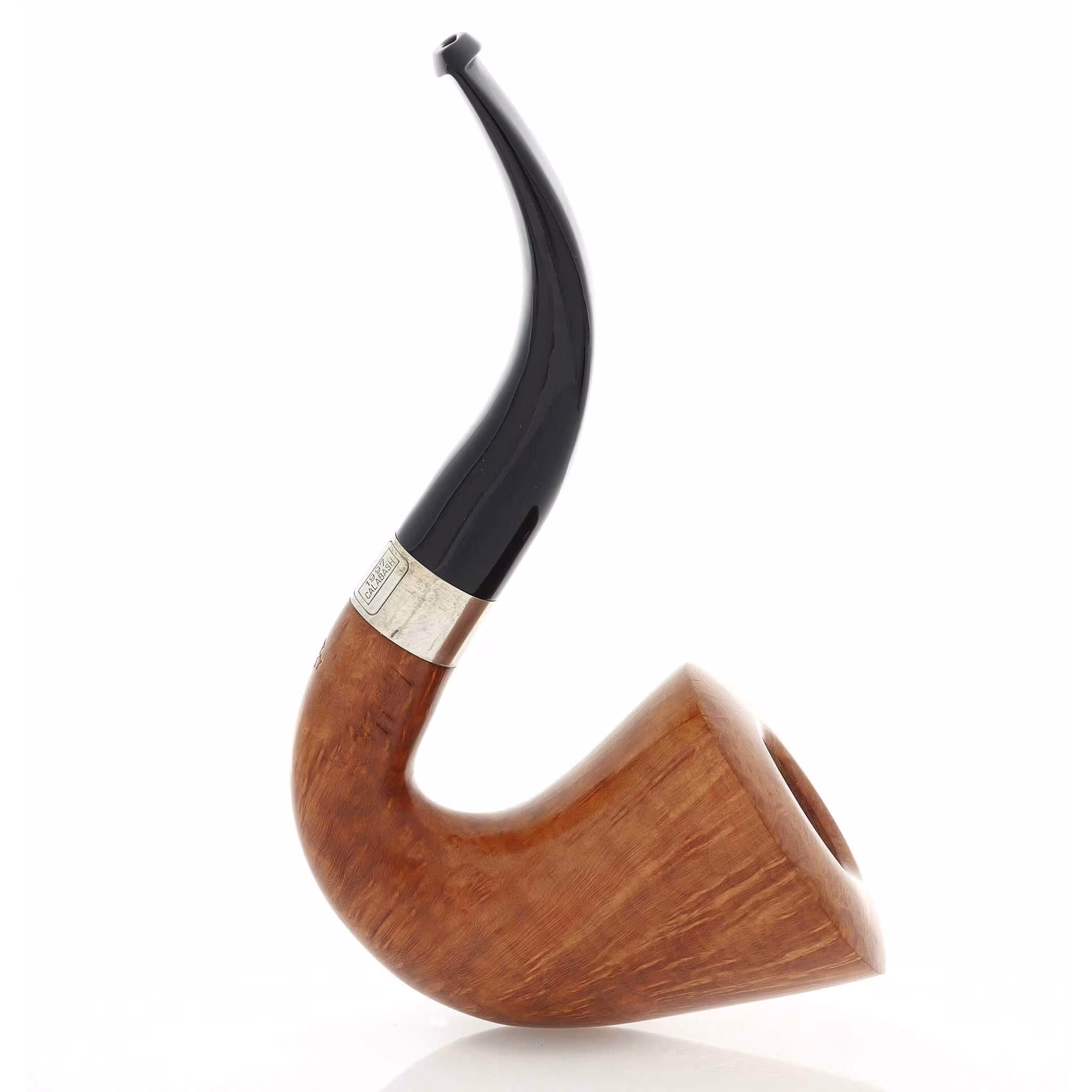 Pipa Brebbia forma Gourd Calabash Jubilee 1997 in radica pura - Pipe