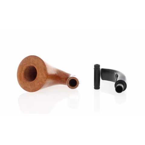 Pipa Brebbia forma Gourd Calabash Jubilee 1997 in radica pura - Pipe