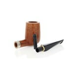 Pipe de billard Brebbia Millennium, forme pure bruyère Brebbia Pipe Brebbia