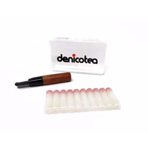 Denicotea Bruyère-Mundstück mit Zigarillo-Filterdurchmesser 10 mm - Zubehör für toskanische Zigarren