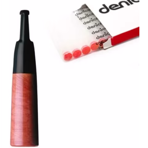 Denicotea bocchino in radica con filtro per sigaretto diametro 11 mm - Accessori Per Sigari Toscano
