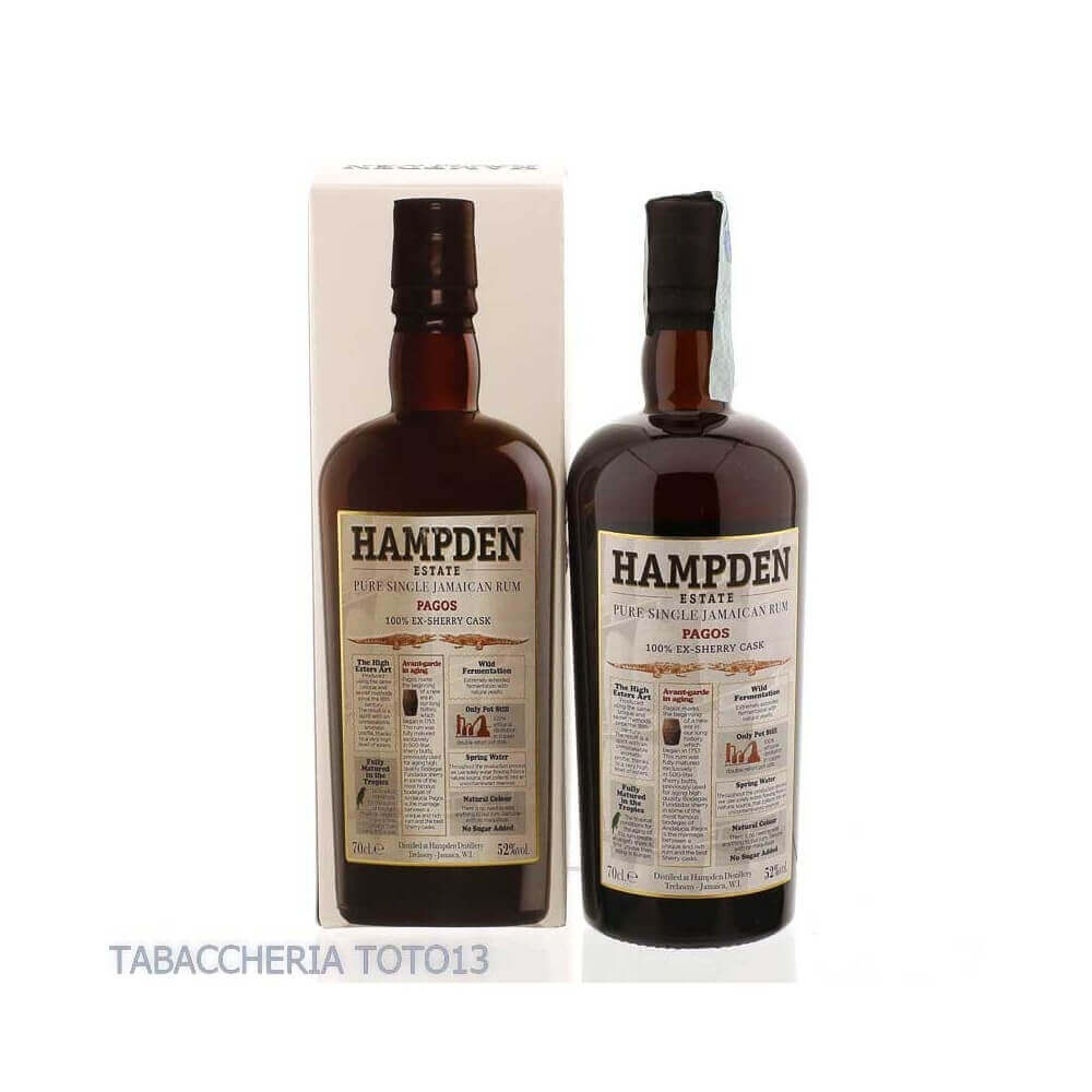 Hampden Estate Pagos sherry cask 2023 Vol.52% Cl.70 - Hampden Estate Distillery