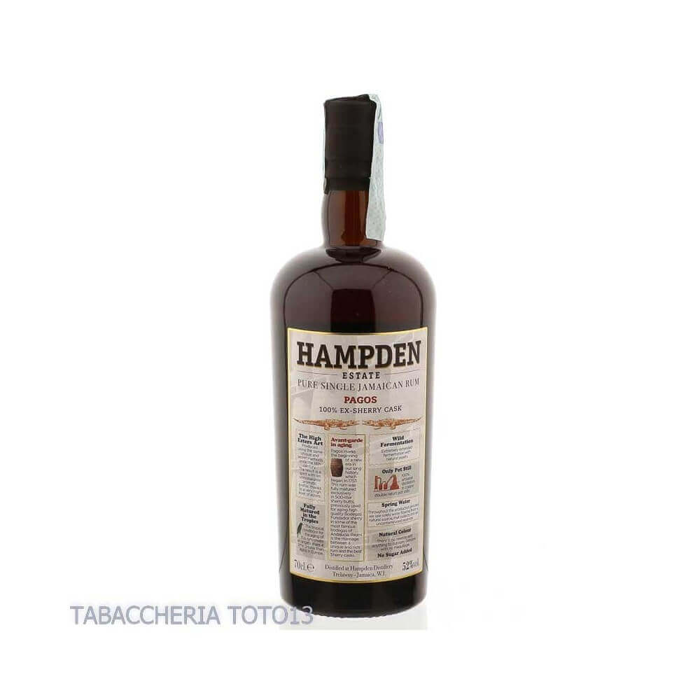 Hampden Estate Pagos sherry cask 2023 Vol.52% Cl.70 - Hampden Estate Distillery