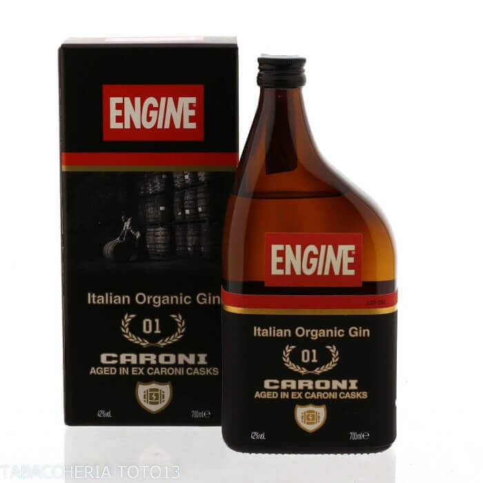 Engine Gin Caroni Casks Edition Vol.42% Cl.70 Engine Oil inclusive Ginebra