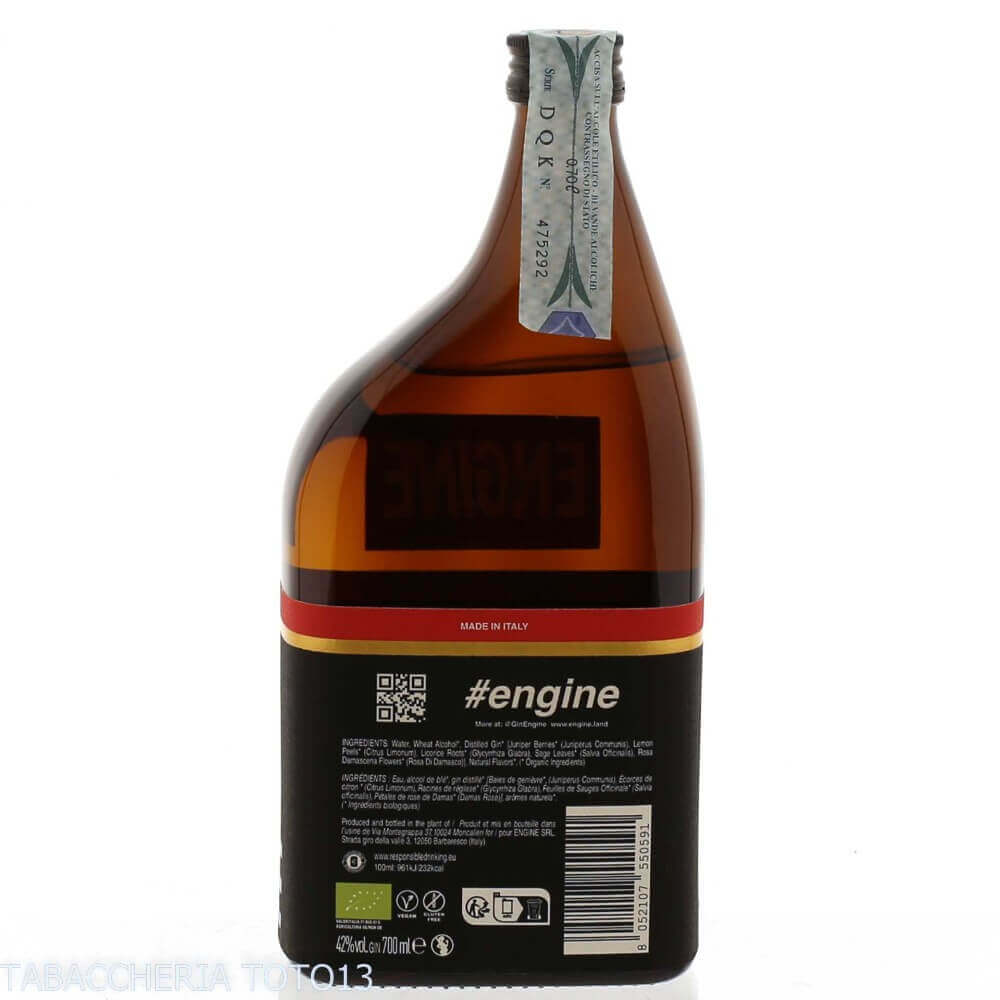 Engine Gin Caroni Casks Edition Vol.42% Cl.70 - Engine Oil inclusive