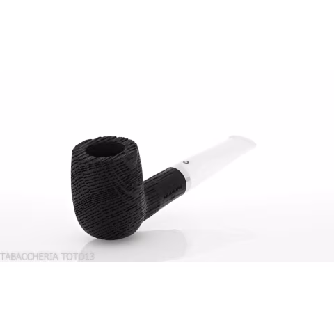 Pipe série Chêne forme Billard droite en mortier de bois - Pipe Pour le Tabac - Bois fossile