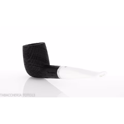 Pipe série Chêne forme Billard droite en mortier de bois - Pipe Pour le Tabac - Bois fossile