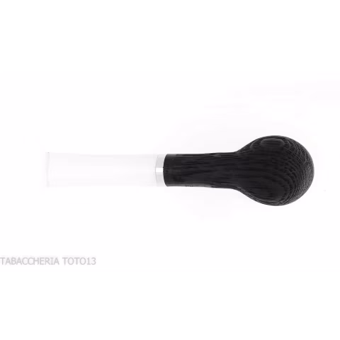Pipe série Chêne forme Billard droite en mortier de bois - Pipe Pour le Tabac - Bois fossile