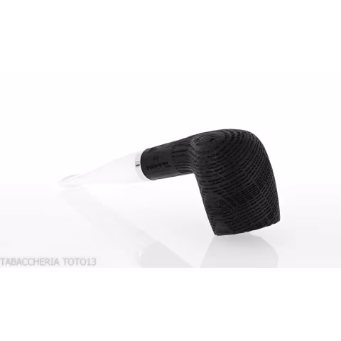 Pipe série Chêne forme Billard droite en mortier de bois - Pipe Pour le Tabac - Bois fossile