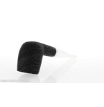 Pipe série Chêne forme Billard droite en mortier de bois - Pipe Pour le Tabac - Bois fossile