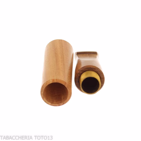 Klassisches Holzmundstück für toskanische Zigarren mit 9-mm-Filter - Zubehör für toskanische Zigarren
