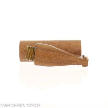 Classic wooden mouthpiece for Tuscan cigar with 9mm filter Gonnella pipe e bocchini Mouthpiece to smoke the Toscano cigar
