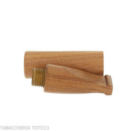 Classic wooden mouthpiece for Tuscan cigar with 9mm filter Gonnella pipe e bocchini Mouthpiece to smoke the Toscano cigar