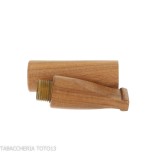 Klassisches Holzmundstück für toskanische Zigarren mit 9-mm-Filter - Zubehör für toskanische Zigarren