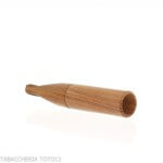 Embout classique en bois pour cigare toscan avec filtre 9 mm Gonnella pipe e bocchini Porte-parole pour fumer le cigare Toscano