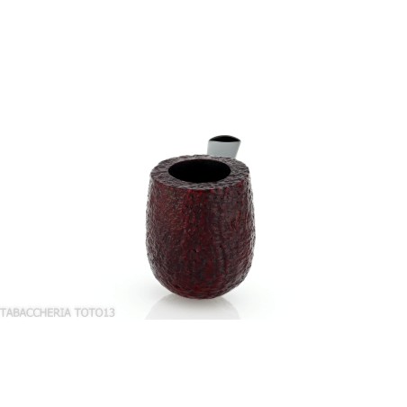 Pebble Grain pipe Billiard shape dark sandblasted - Tobacco Pipes - Natural root
