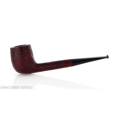 Pebble Grain pipe Forma de billar arenado oscuro-Ashton