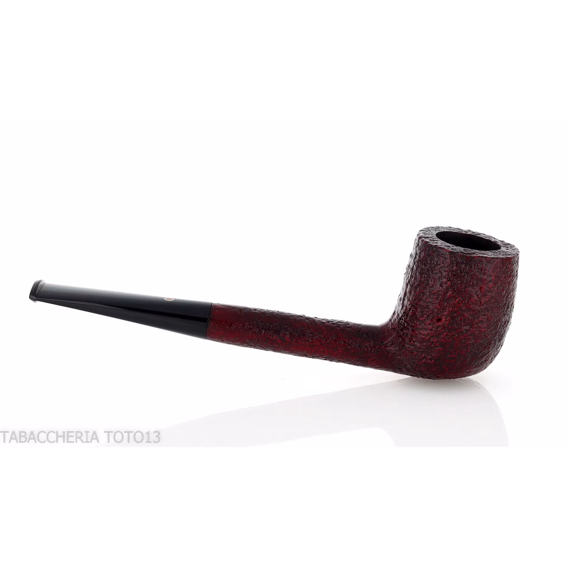 Pebble Grain Pipe Billardform dunkel sandgestrahlt-Ashton