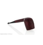 Pebble Grain pipe Forma de billar arenado oscuro-Ashton
