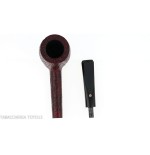 Pebble Grain Pipe Billardform dunkel sandgestrahlt-Ashton