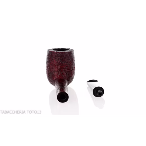 Pebble Grain Pipe Billardform dunkel sandgestrahlt-Ashton