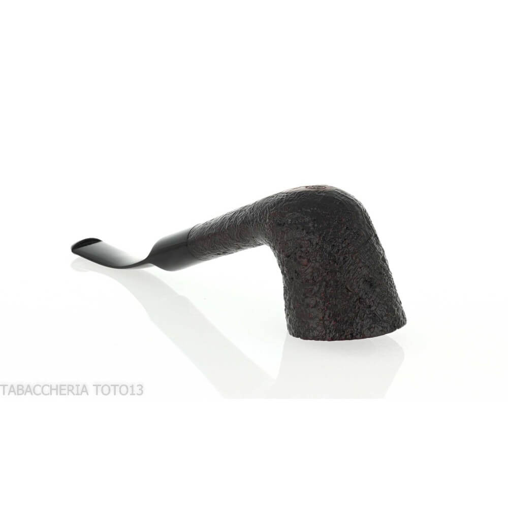Pipa Pebble Grain forma bent doublin sabbiata scura - William “Ashton” Taylor