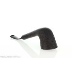 Pebble Grain pipa de tabaco forma doblada Dublín oscuro arenado - Pipas de Tabaco