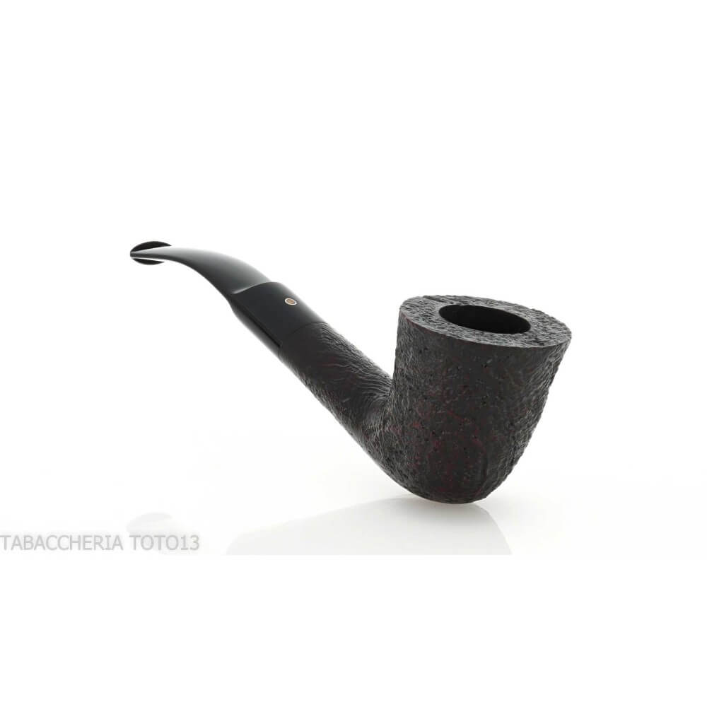 Pipa Pebble Grain forma bent doublin sabbiata scura - William “Ashton” Taylor