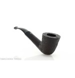Pipe à tabac Pebble Grain coudée dublin sablé foncé - Pipe Pour le Tabac - Racine naturelle