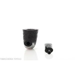 Pipe à tabac Pebble Grain coudée dublin sablé foncé - Pipe Pour le Tabac - Racine naturelle